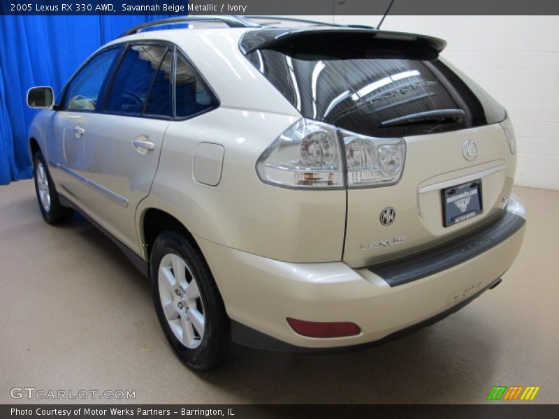 Savannah Beige Metallic / Ivory 2005 Lexus RX 330 AWD