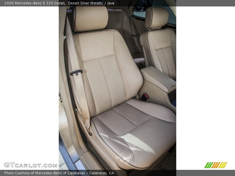 Desert Silver Metallic / Java 2000 Mercedes-Benz E 320 Sedan