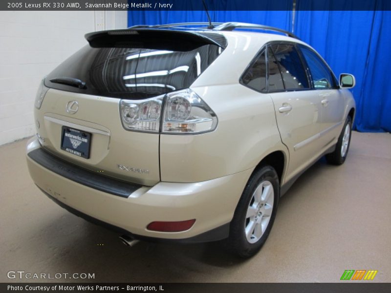Savannah Beige Metallic / Ivory 2005 Lexus RX 330 AWD