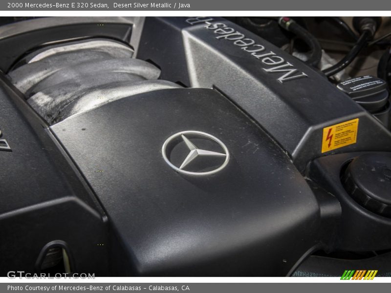 Desert Silver Metallic / Java 2000 Mercedes-Benz E 320 Sedan