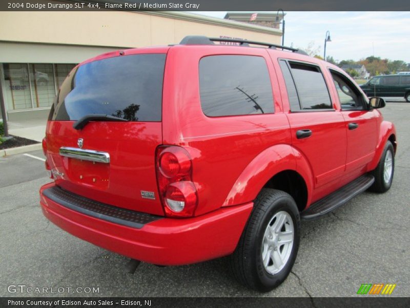 Flame Red / Medium Slate Gray 2004 Dodge Durango SLT 4x4