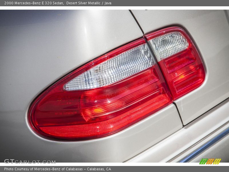 Desert Silver Metallic / Java 2000 Mercedes-Benz E 320 Sedan