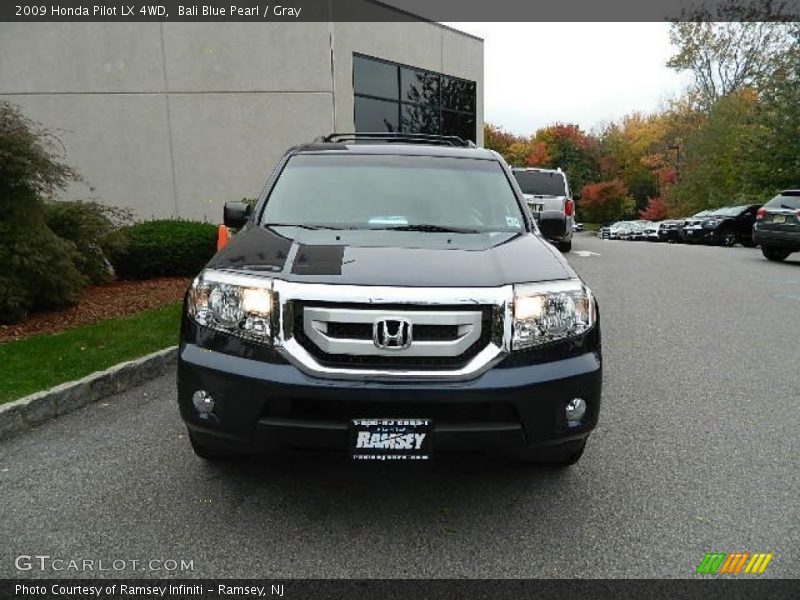 Bali Blue Pearl / Gray 2009 Honda Pilot LX 4WD