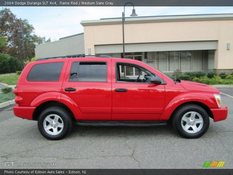 Flame Red / Medium Slate Gray 2004 Dodge Durango SLT 4x4