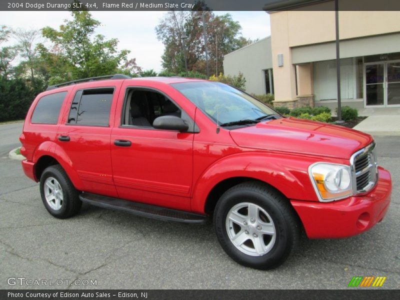 Flame Red / Medium Slate Gray 2004 Dodge Durango SLT 4x4
