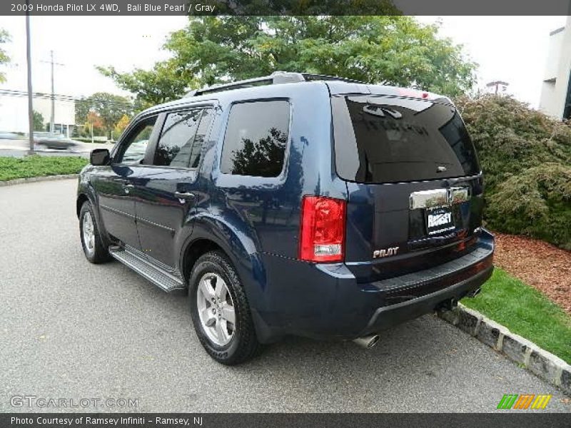 Bali Blue Pearl / Gray 2009 Honda Pilot LX 4WD