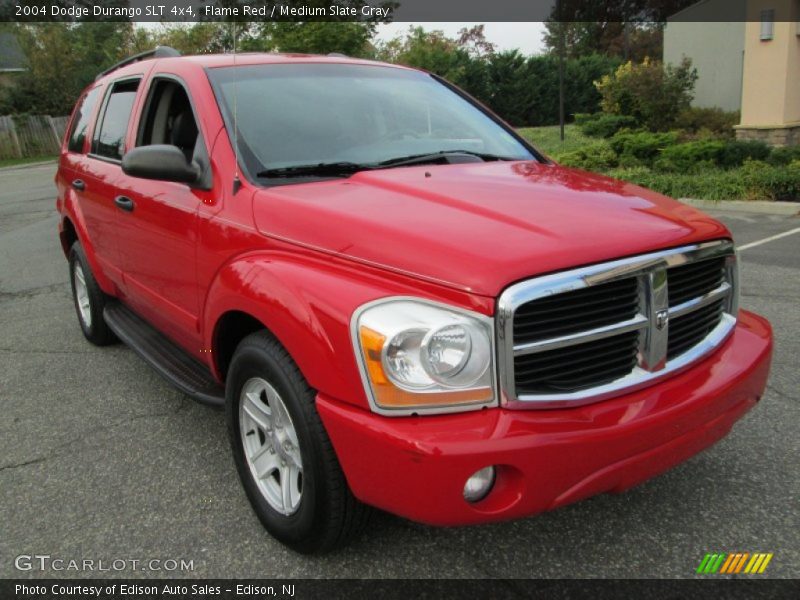 Flame Red / Medium Slate Gray 2004 Dodge Durango SLT 4x4