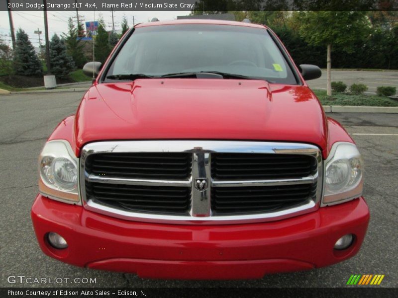Flame Red / Medium Slate Gray 2004 Dodge Durango SLT 4x4