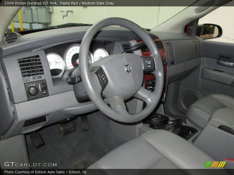Flame Red / Medium Slate Gray 2004 Dodge Durango SLT 4x4