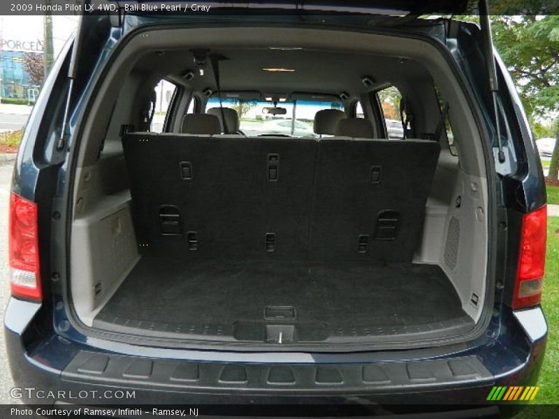 Bali Blue Pearl / Gray 2009 Honda Pilot LX 4WD