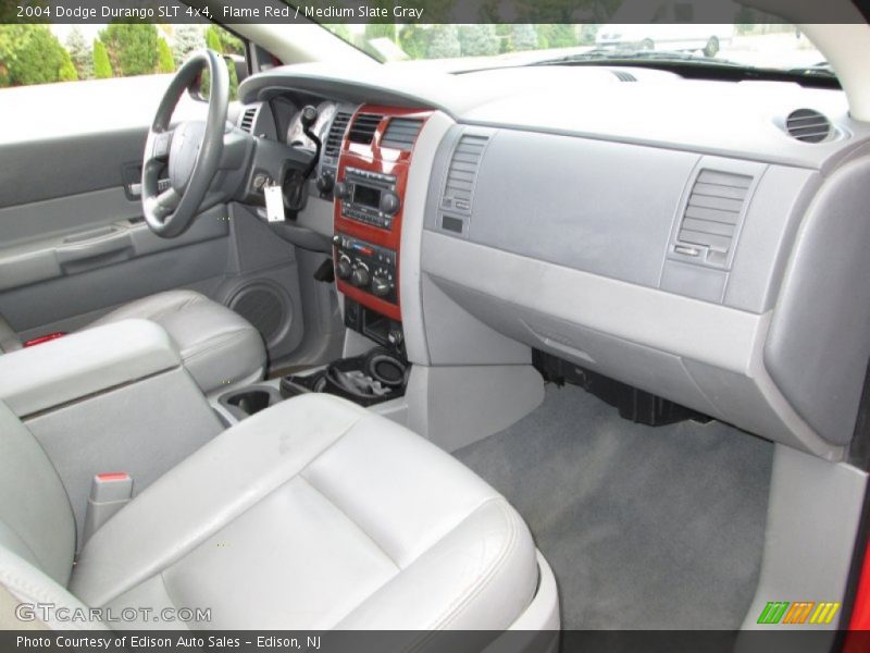 Flame Red / Medium Slate Gray 2004 Dodge Durango SLT 4x4