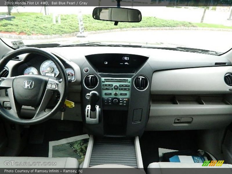 Bali Blue Pearl / Gray 2009 Honda Pilot LX 4WD