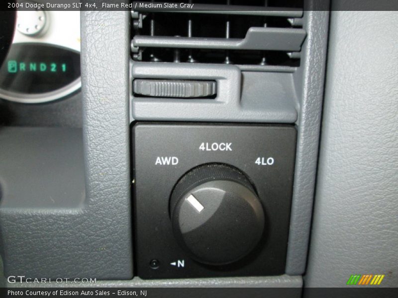Flame Red / Medium Slate Gray 2004 Dodge Durango SLT 4x4