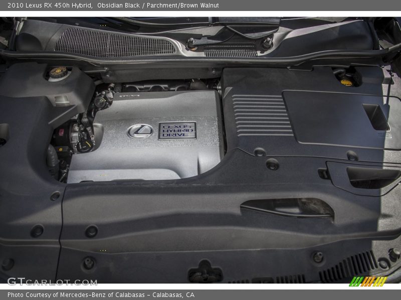  2010 RX 450h Hybrid Engine - 3.5 Liter DOHC 24-Valve VVT-i V6 Gasoline/Electric Hybrid