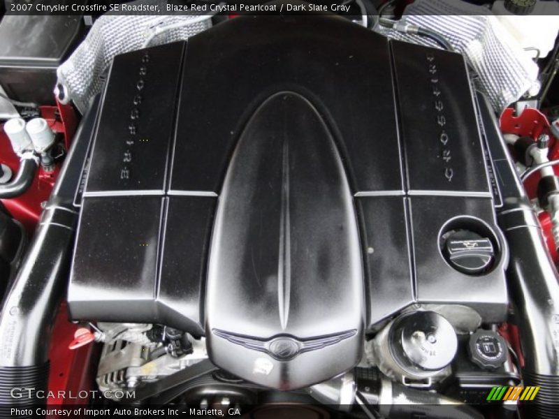  2007 Crossfire SE Roadster Engine - 3.2 Liter SOHC 18-Valve V6