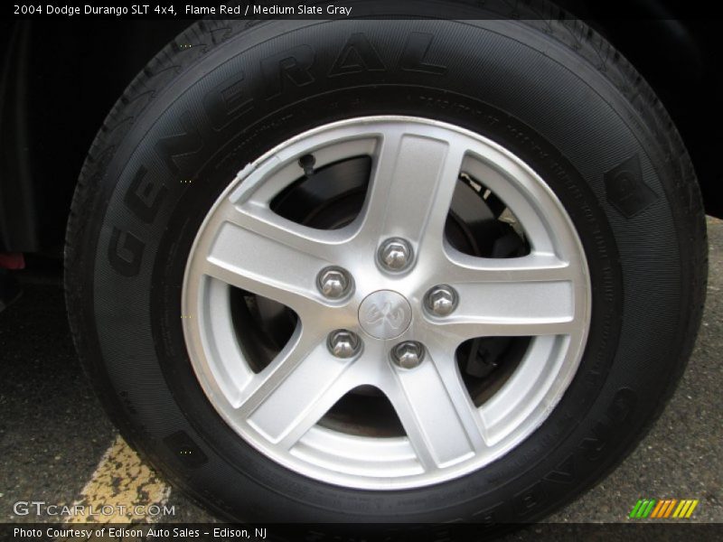 Flame Red / Medium Slate Gray 2004 Dodge Durango SLT 4x4