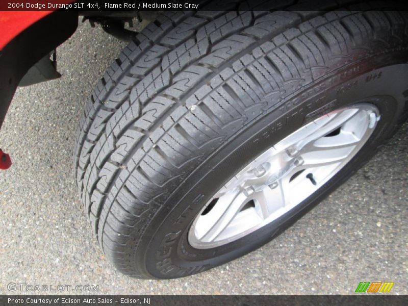 Flame Red / Medium Slate Gray 2004 Dodge Durango SLT 4x4