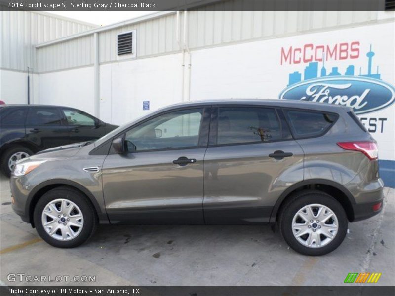 Sterling Gray / Charcoal Black 2014 Ford Escape S