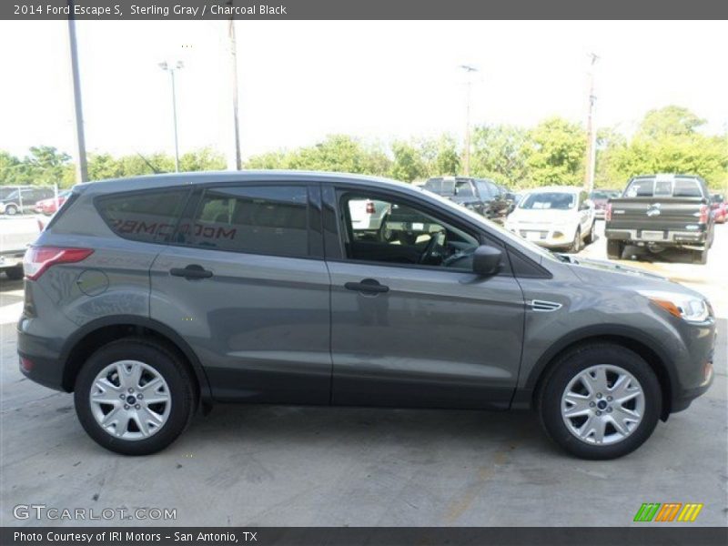 Sterling Gray / Charcoal Black 2014 Ford Escape S