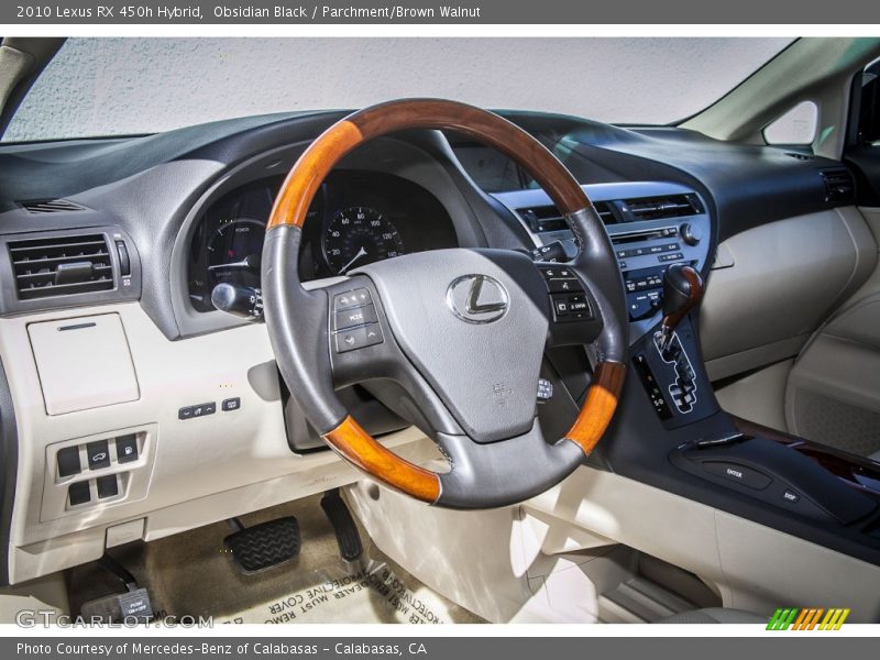 Dashboard of 2010 RX 450h Hybrid