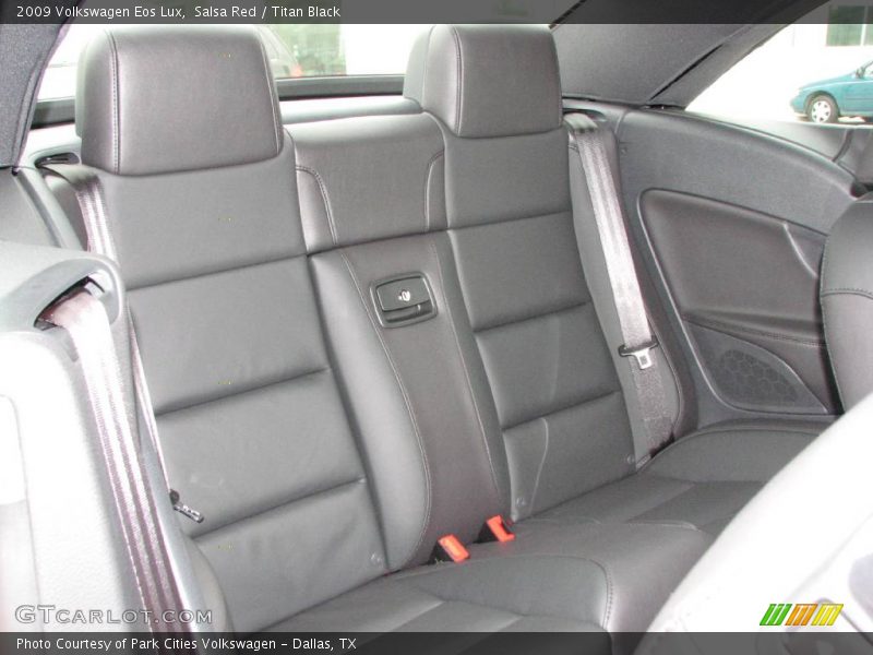 Salsa Red / Titan Black 2009 Volkswagen Eos Lux