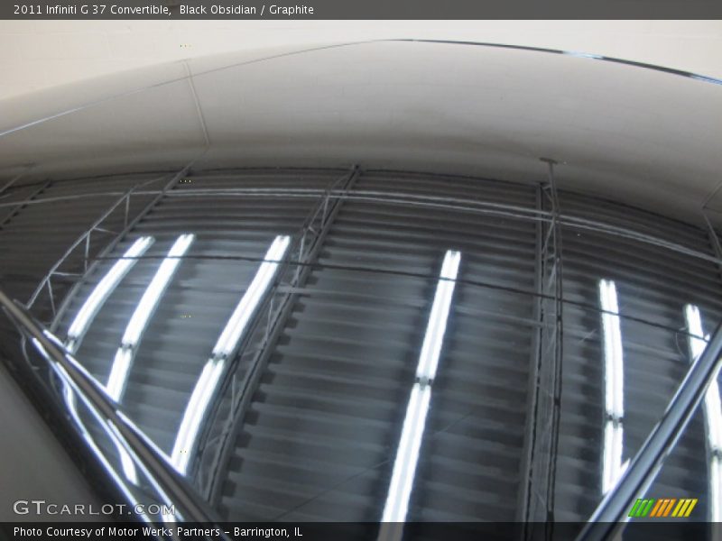 Black Obsidian / Graphite 2011 Infiniti G 37 Convertible