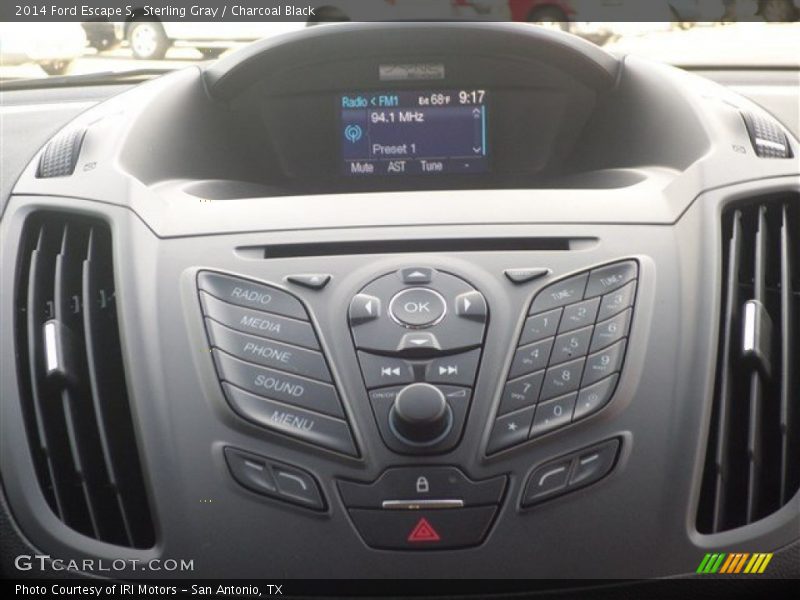 Sterling Gray / Charcoal Black 2014 Ford Escape S