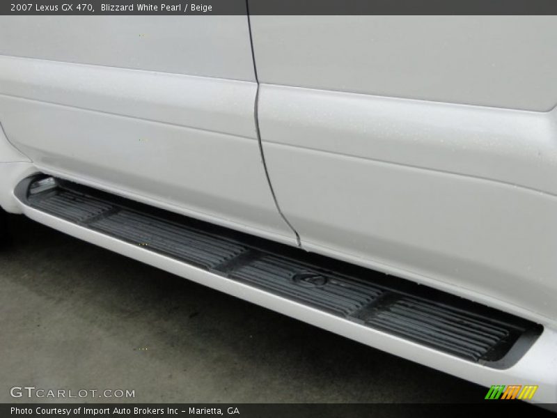 Blizzard White Pearl / Beige 2007 Lexus GX 470