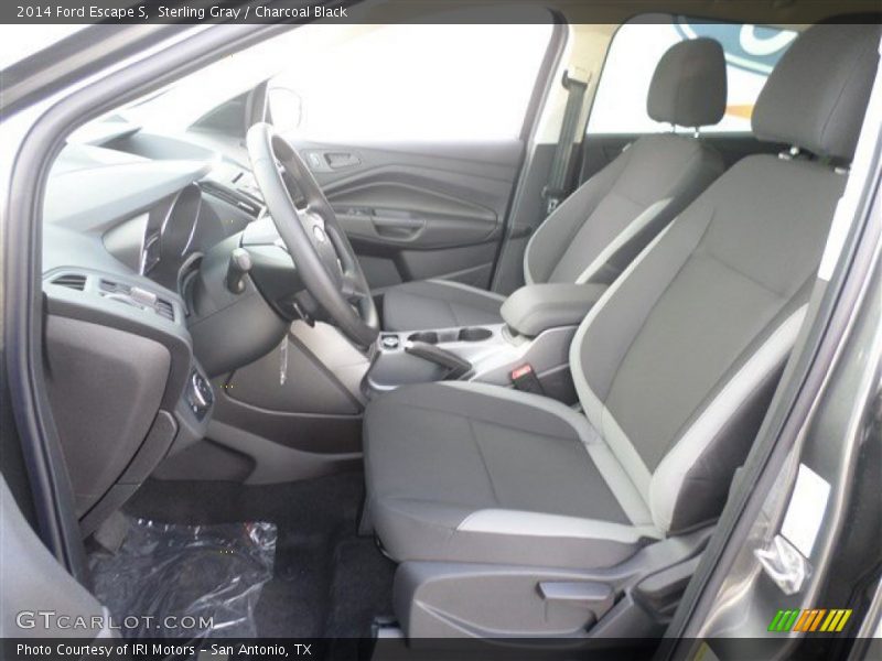 Sterling Gray / Charcoal Black 2014 Ford Escape S