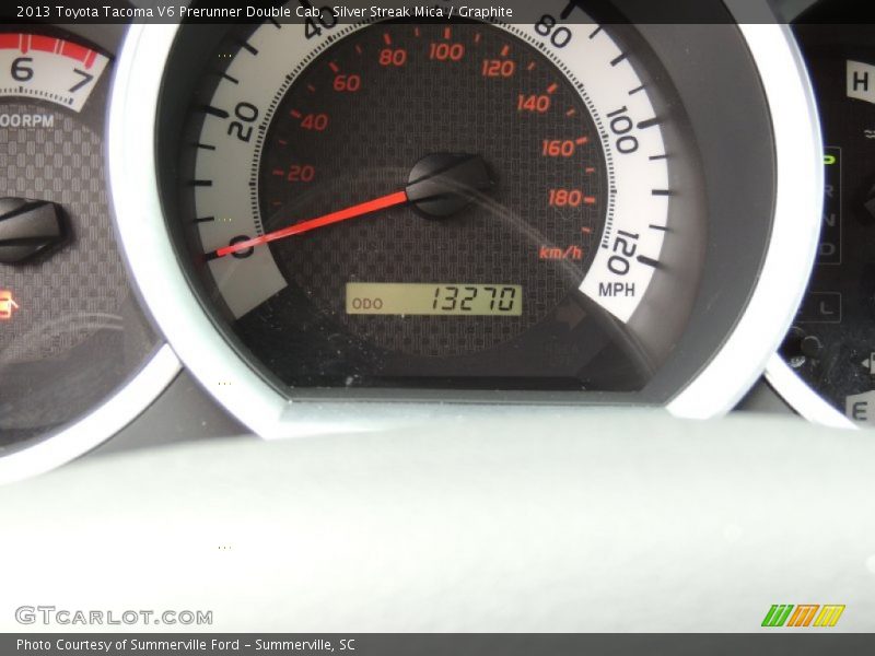 Silver Streak Mica / Graphite 2013 Toyota Tacoma V6 Prerunner Double Cab