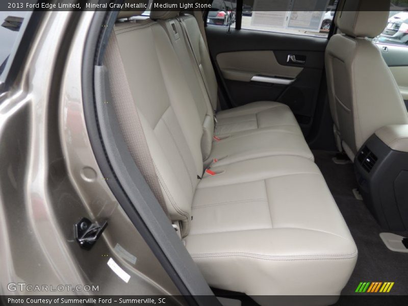 Mineral Gray Metallic / Medium Light Stone 2013 Ford Edge Limited