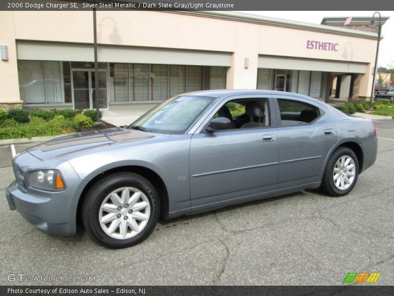 Silver Steel Metallic / Dark Slate Gray/Light Graystone 2006 Dodge Charger SE