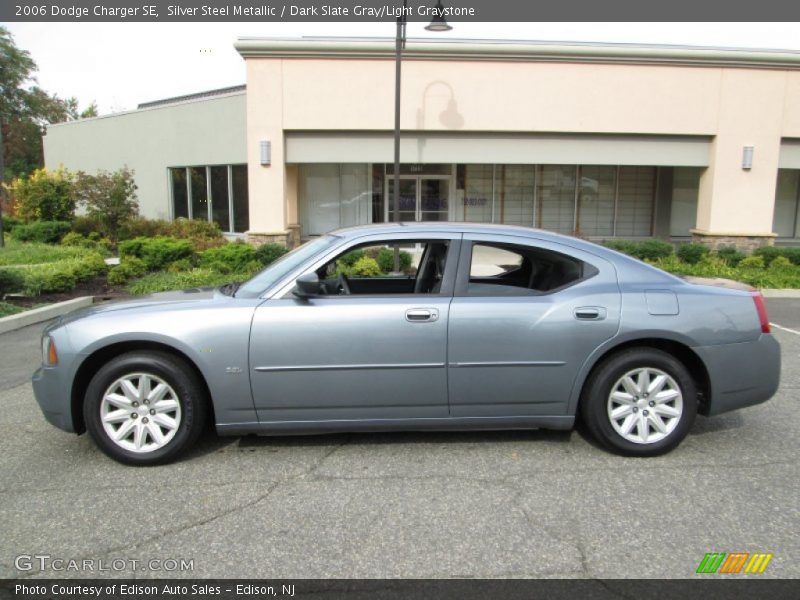 Silver Steel Metallic / Dark Slate Gray/Light Graystone 2006 Dodge Charger SE