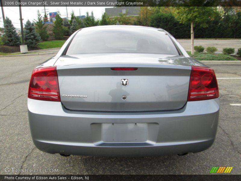 Silver Steel Metallic / Dark Slate Gray/Light Graystone 2006 Dodge Charger SE