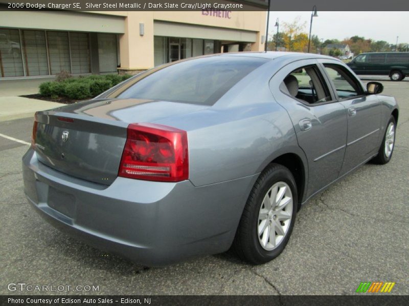 Silver Steel Metallic / Dark Slate Gray/Light Graystone 2006 Dodge Charger SE