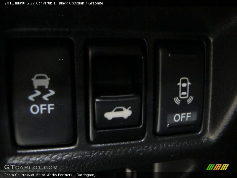 Black Obsidian / Graphite 2011 Infiniti G 37 Convertible