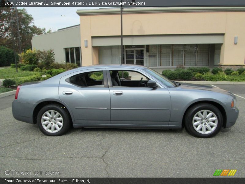 Silver Steel Metallic / Dark Slate Gray/Light Graystone 2006 Dodge Charger SE