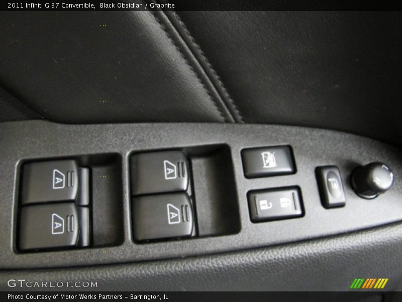 Black Obsidian / Graphite 2011 Infiniti G 37 Convertible