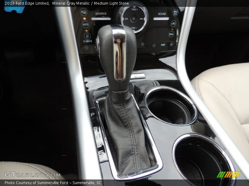 Mineral Gray Metallic / Medium Light Stone 2013 Ford Edge Limited