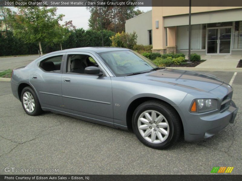 Silver Steel Metallic / Dark Slate Gray/Light Graystone 2006 Dodge Charger SE