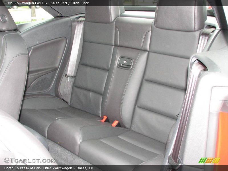 Salsa Red / Titan Black 2009 Volkswagen Eos Lux