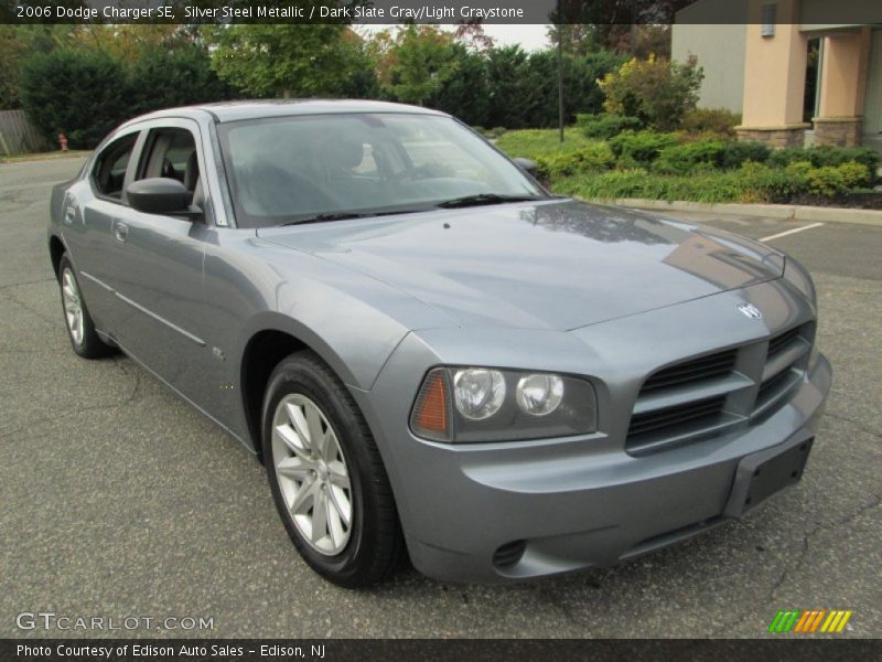 Silver Steel Metallic / Dark Slate Gray/Light Graystone 2006 Dodge Charger SE