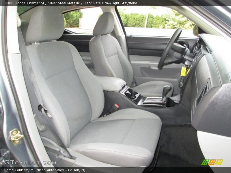Silver Steel Metallic / Dark Slate Gray/Light Graystone 2006 Dodge Charger SE