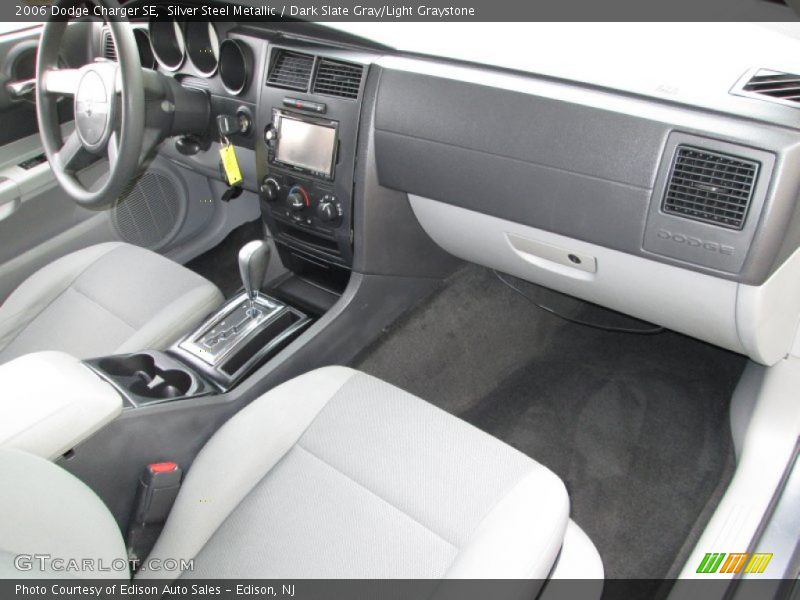 Silver Steel Metallic / Dark Slate Gray/Light Graystone 2006 Dodge Charger SE