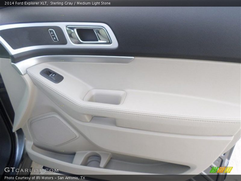 Sterling Gray / Medium Light Stone 2014 Ford Explorer XLT