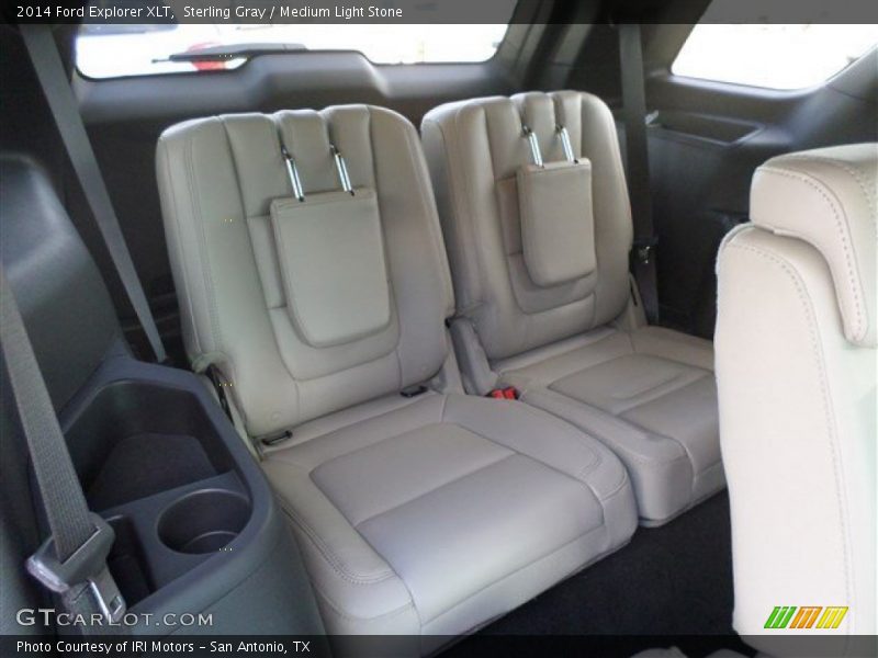 Sterling Gray / Medium Light Stone 2014 Ford Explorer XLT