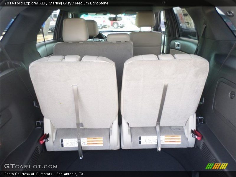 Sterling Gray / Medium Light Stone 2014 Ford Explorer XLT