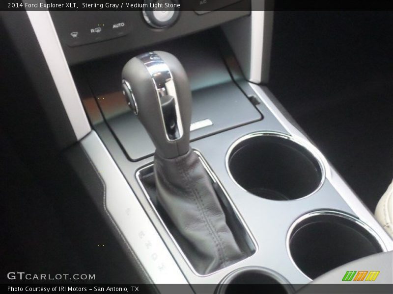 Sterling Gray / Medium Light Stone 2014 Ford Explorer XLT