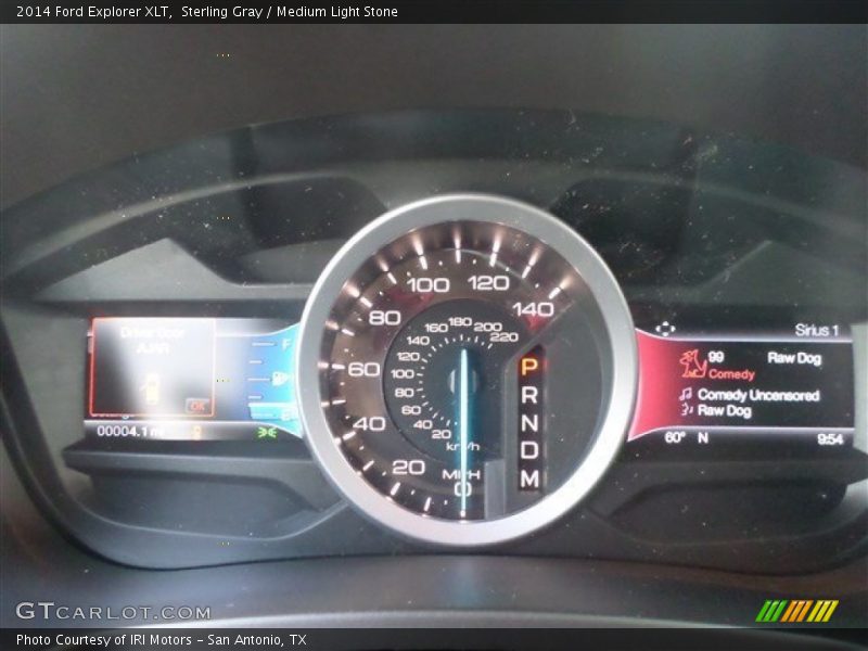 Sterling Gray / Medium Light Stone 2014 Ford Explorer XLT