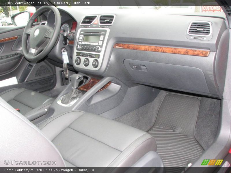 Salsa Red / Titan Black 2009 Volkswagen Eos Lux